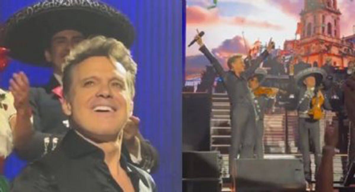 Luis Miguel fue sorprendido por el mariachi que le cantó "Las mañanitas".