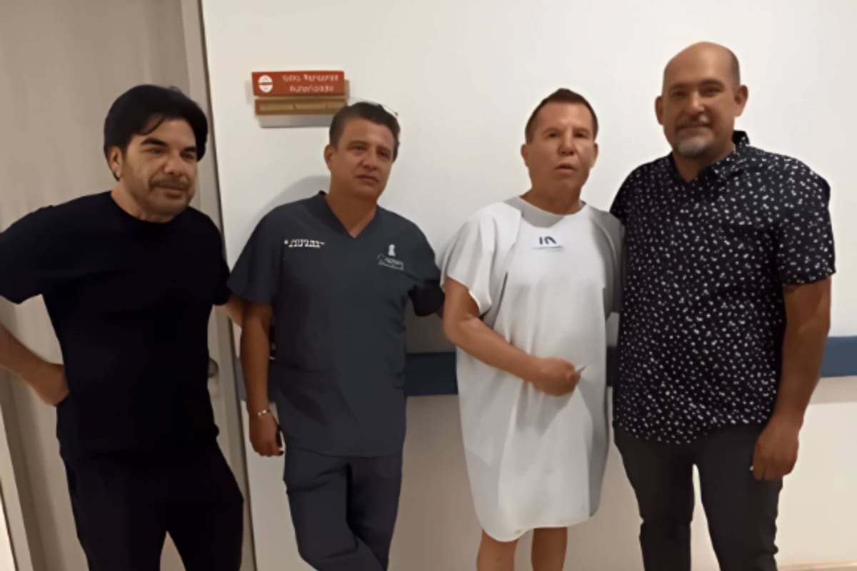 Julio César Chávez le agradece al médico que lo operó: “Me salvó la vida… era peligroso, ya se estaba haciendo pus”