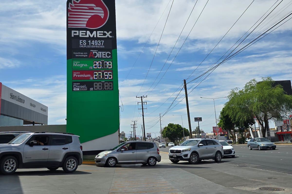 Alcanza gasolina Premium hasta 27.55 pesos en Mexicali