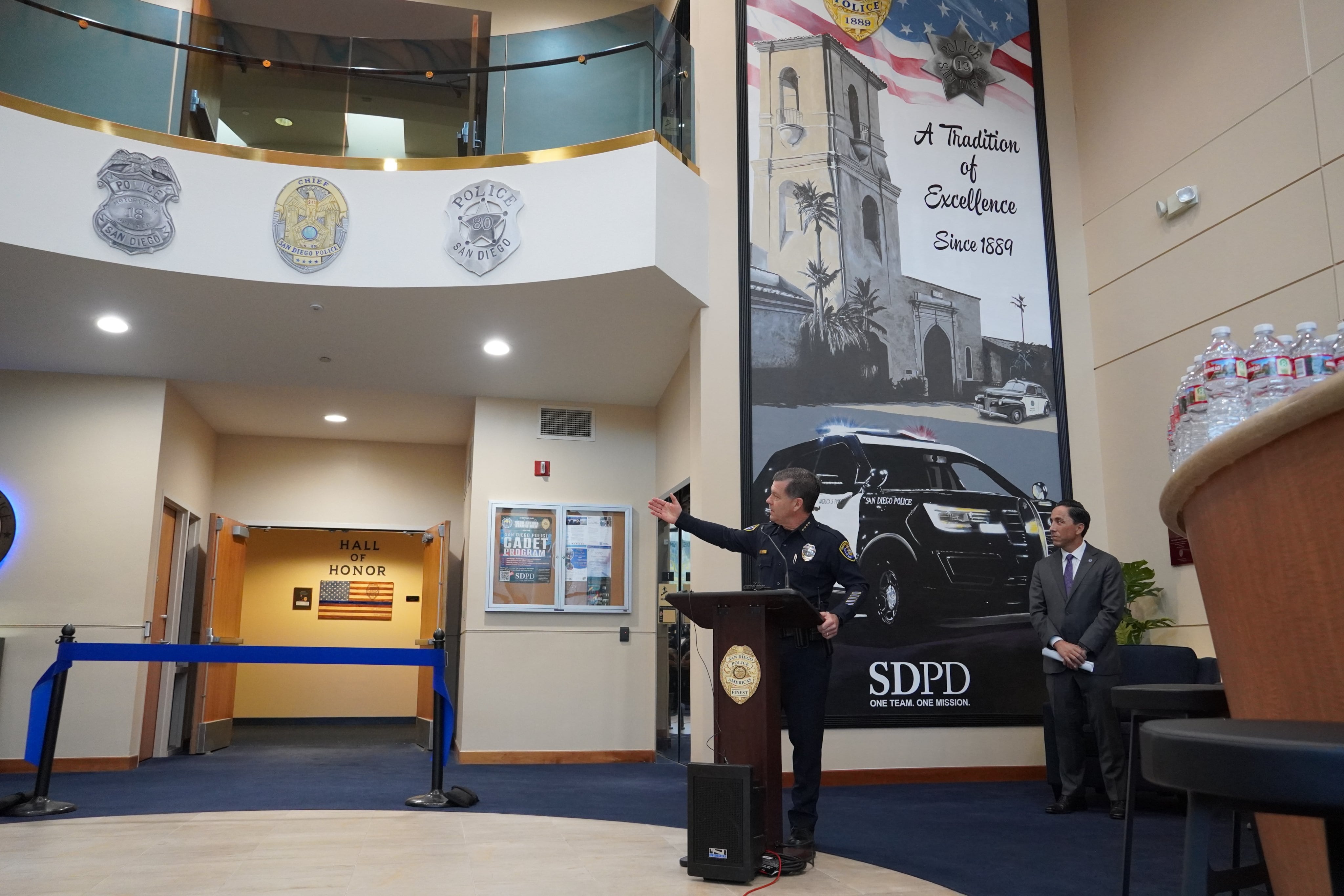 El ex complejo de entrenamiento de los Chargers de San Diego fue mejorado tras un subsidio de 1.2 millones de dólares otorgado al SDPD, con el objetivo de fortalecer la capacitación, el reclutamiento y el bienestar de los oficiales. Foto: Cortesía