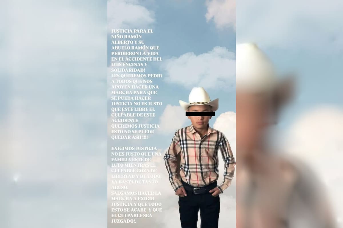 Se realizará protesta en exigencia de justicia para los fallecidos en el accidente de Luis Encinas y Solidaridad