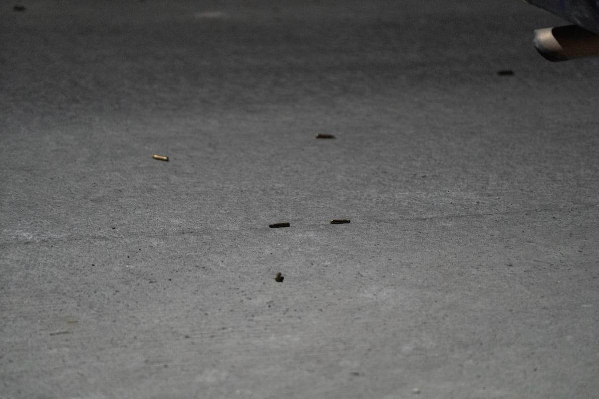 Un menor y una joven resultaron heridos tras un ataque con más de 50 disparos. Foto: Border Zoom