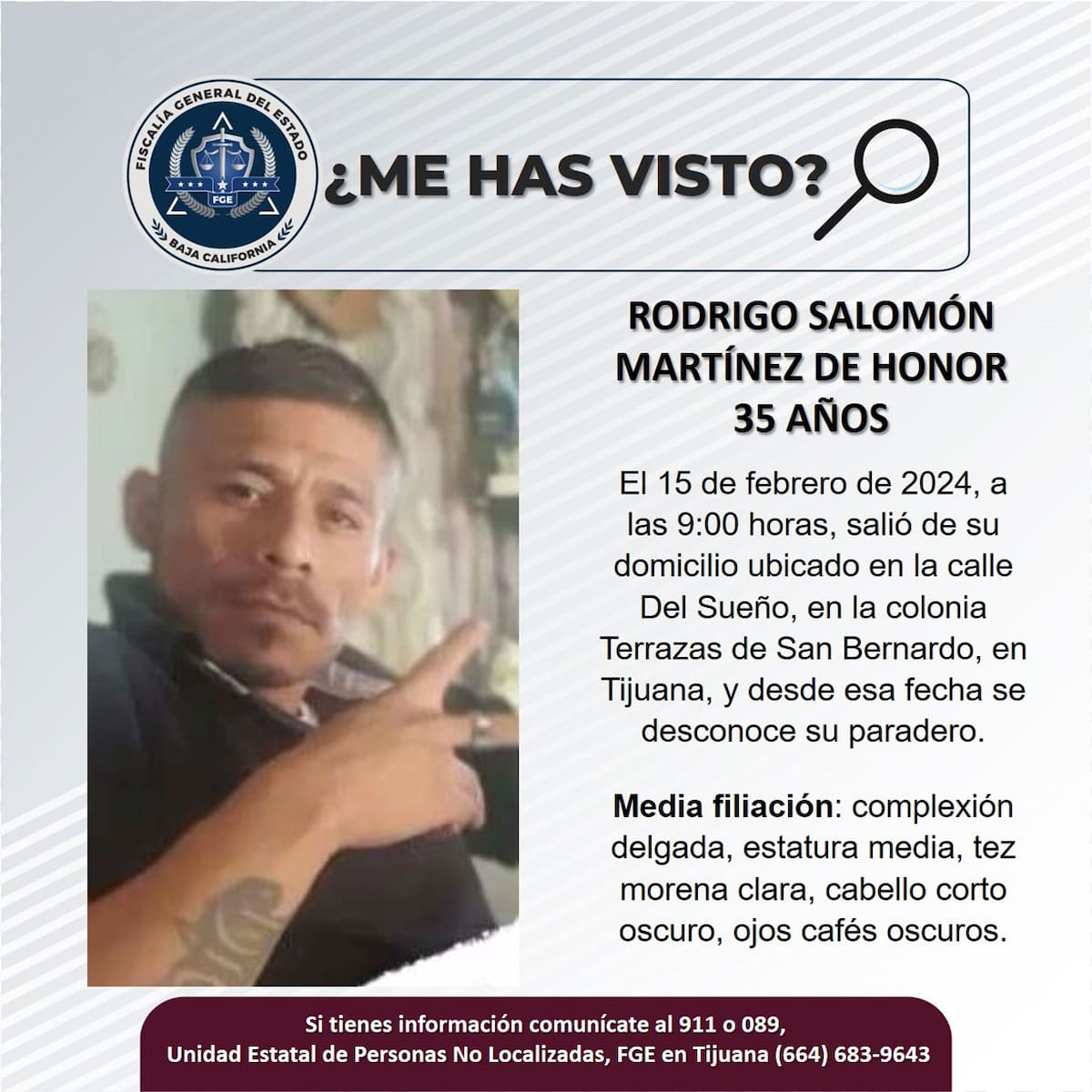 Pesquisa de Rodrigo Salomón Martínez De Honor.