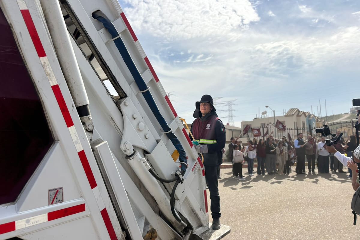 Inauguran cinco rutas de recolección de basura en el fraccionamiento Barcelona Residencial