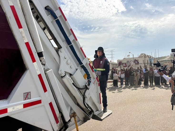 Inauguran cinco rutas de recolección de basura en el fraccionamiento Barcelona Residencial