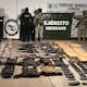 Guardia Nacional y Ejército Mexicano aseguran numeroso arsenal en Sinoquipe