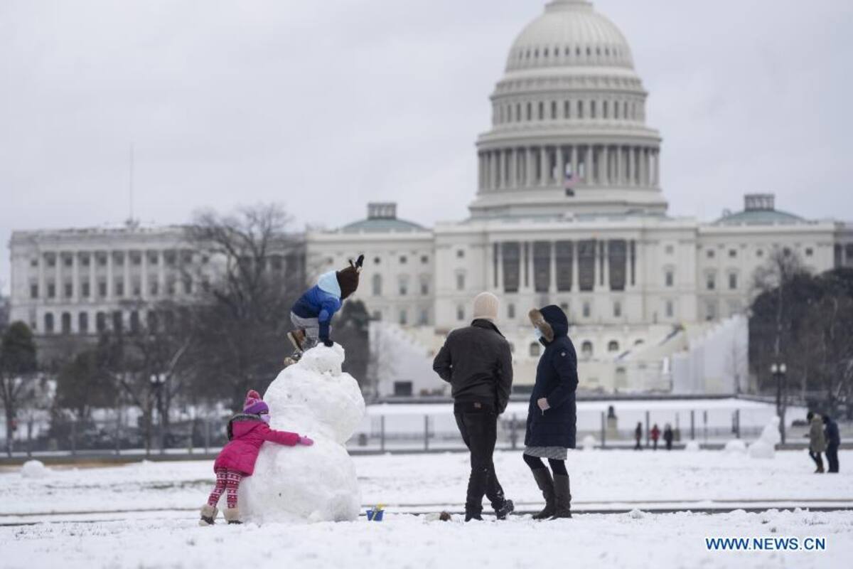 Tormenta invernal paraliza el centro y este de Estados Unidos