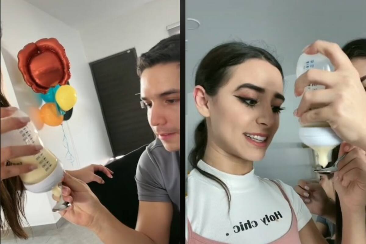 TIKTOK: Amigos prueban leche materna y dicen que sabe "superdulce"