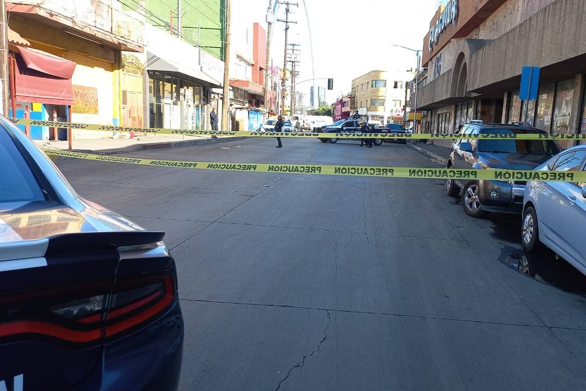 Lesionan a dos a tiros en la Zona Centro de Tijuana