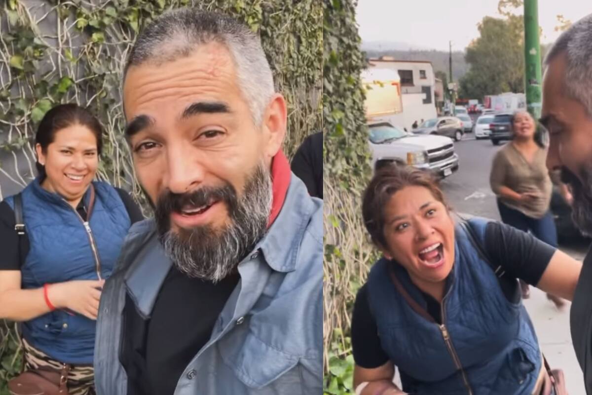 Confunden a Omar Chaparro con Jaime Camil en plena calle; así reaccionó el actor