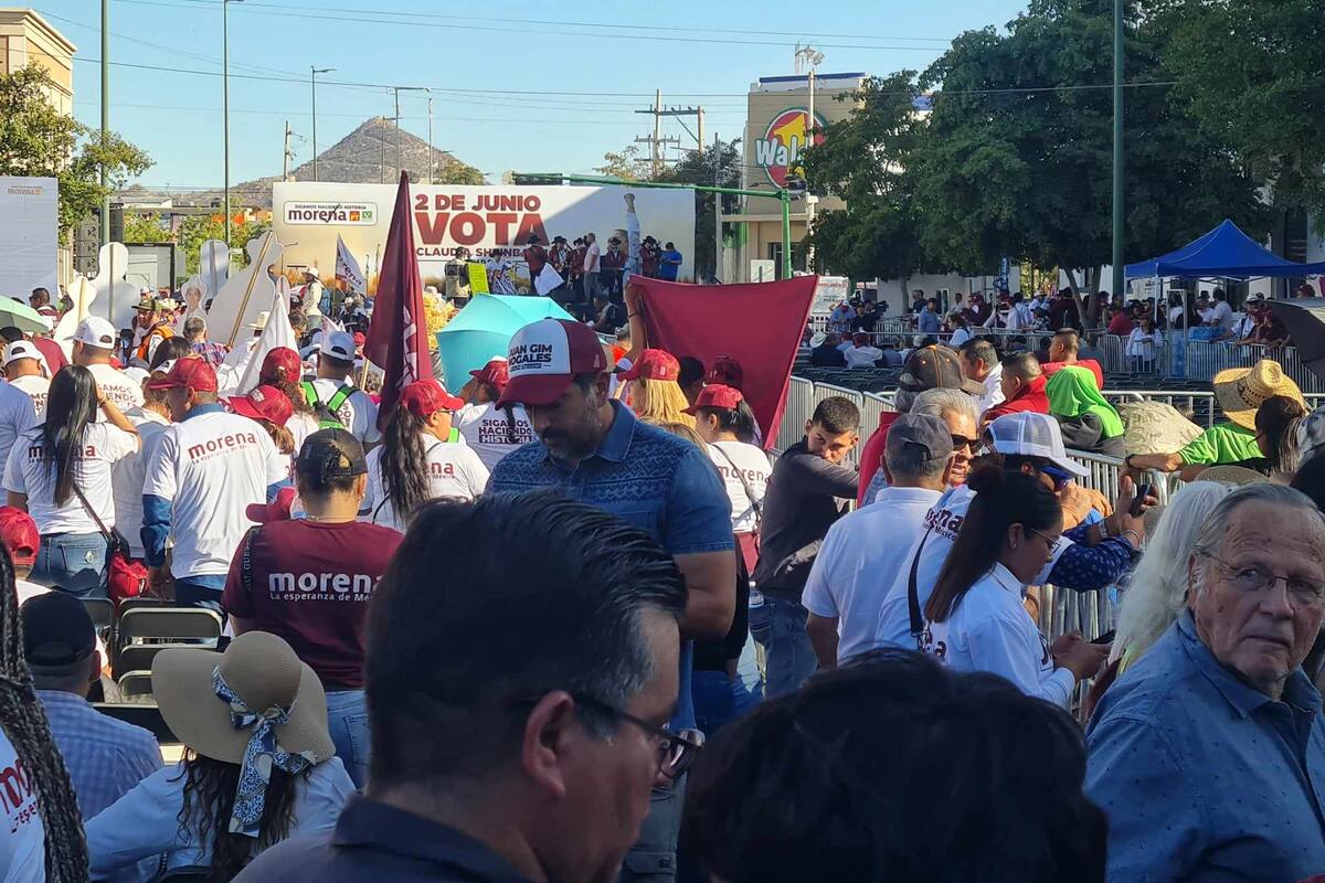 Todo listo para que Claudia Sheinbaum cierre su campaña en Hermosillo