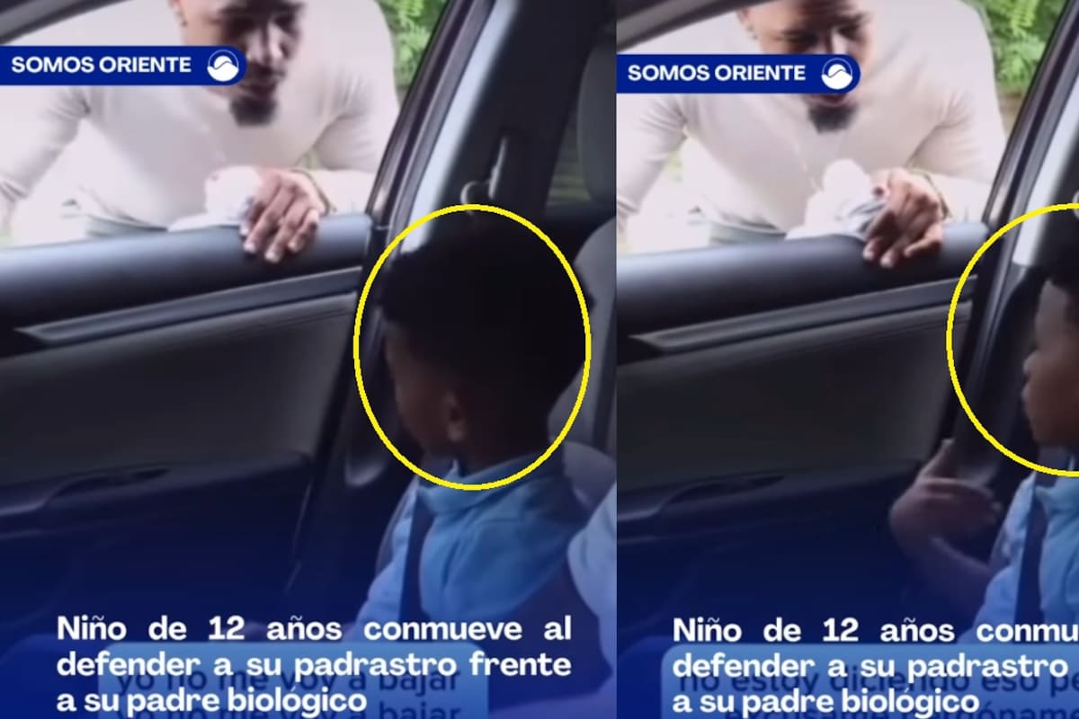 “Él me cuida más que tú”: Niño de 12 años se vuelve viral por defender a su padrastro frente a su padre