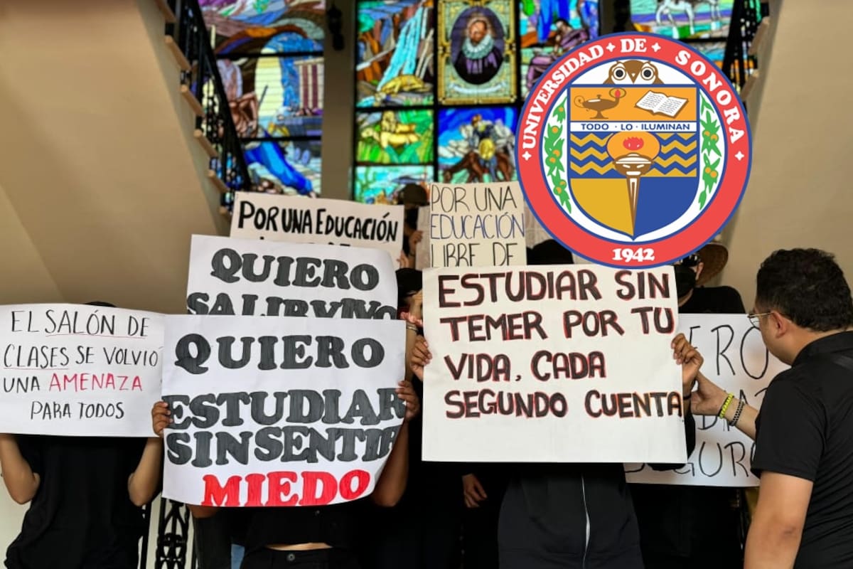 Unison responde a protesta de alumnos que exigen expulsar a compañero por acoso y violencia