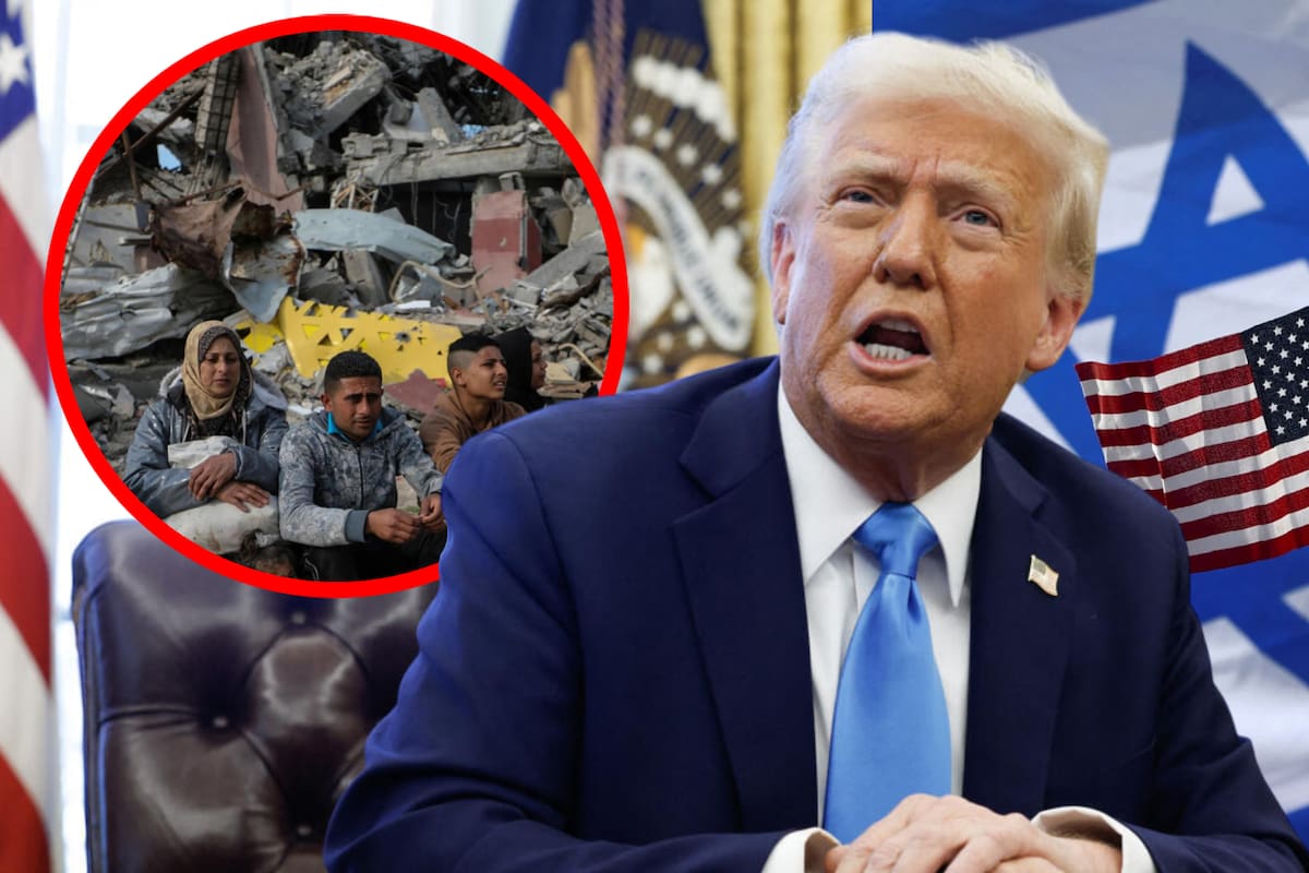 ¿Qué es “Limpieza étnica” y por qué acusan que planes de Trump para desplazar a habitantes de Gaza viola sus derechos humanos?