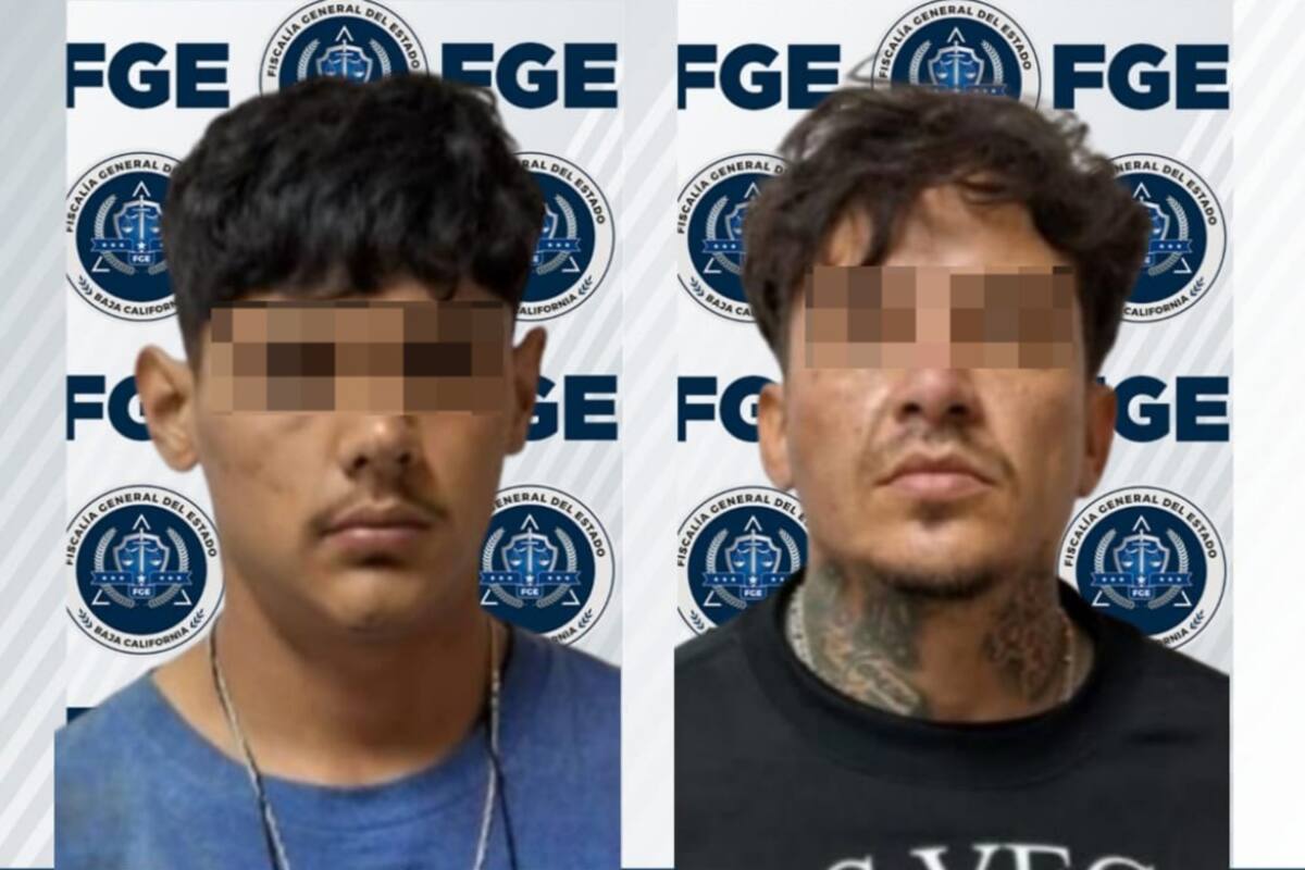 Fiscalía de Tecate detiene a dos hombres por homicidio en flagrancia