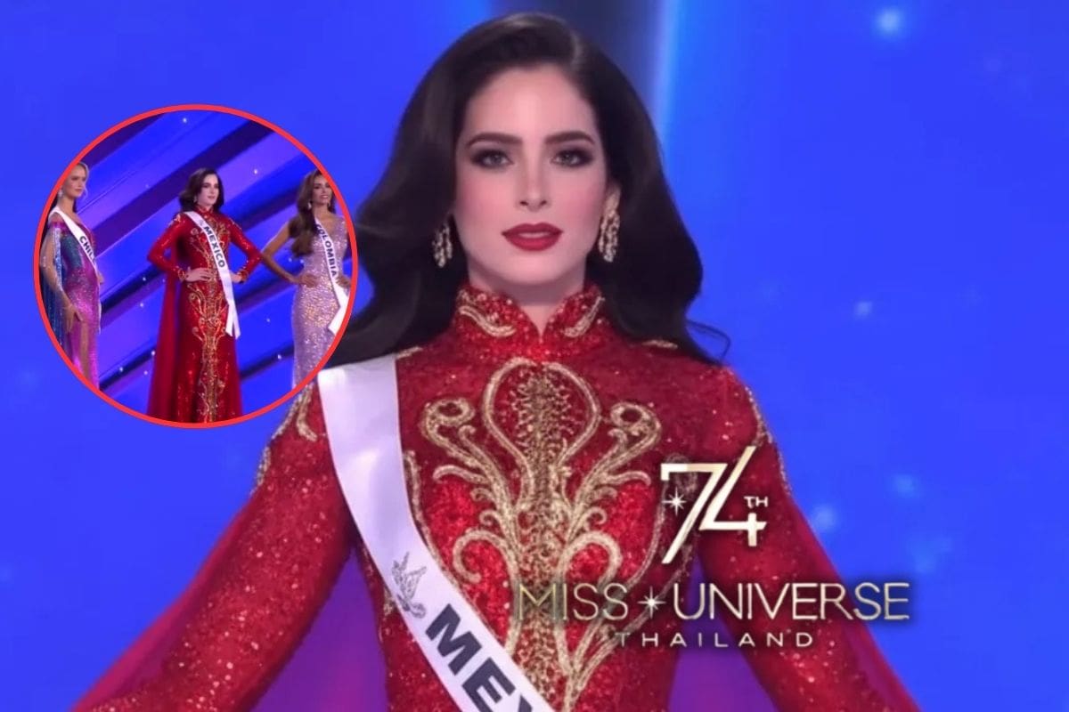 Fátima Bosch entre las 5 finalistas de Miss Universo 2025; deslumbra con un espectacular vestido rojo
