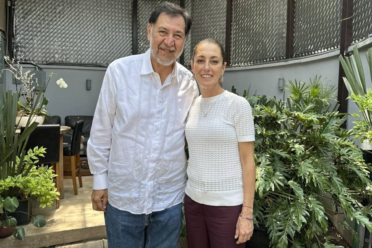 Noroña queda “contento” tras planteamiento que Sheinbaum le hizo en reunión