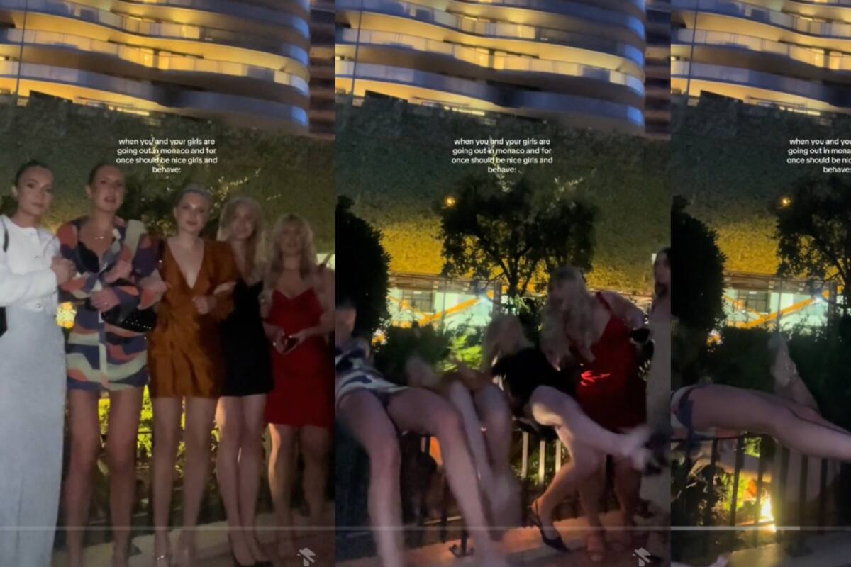 VIRAL | Grupo de mujeres sufren una grave caída la intentar tomarse una foto juntas