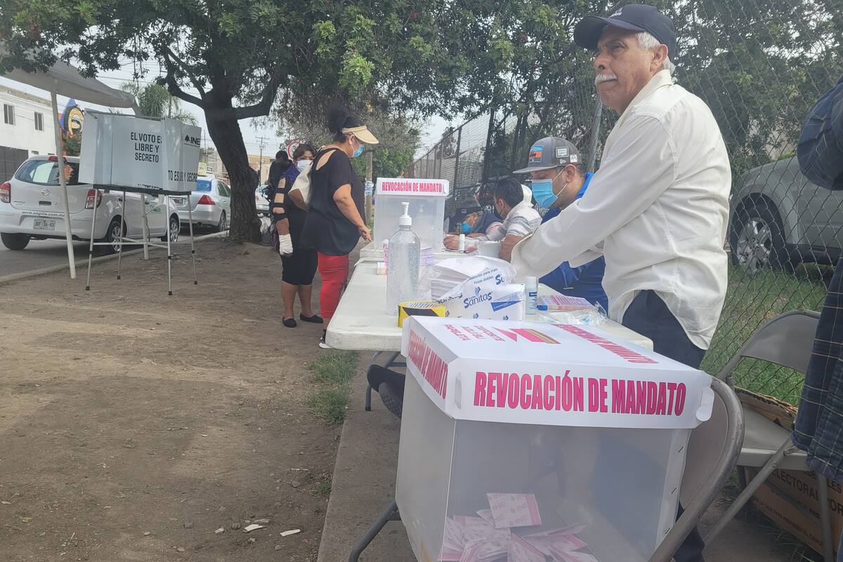 Revocación de Mandato: Salen a votar en distrito 5 Otay