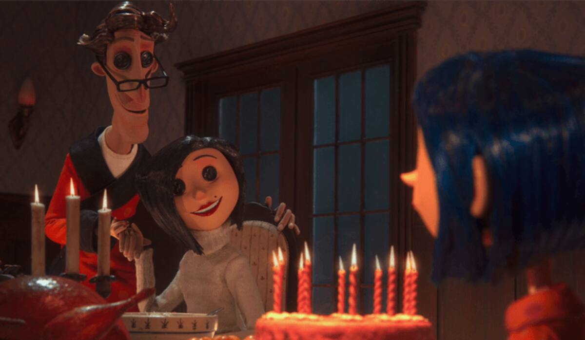Los otros padres en 'Coraline'.