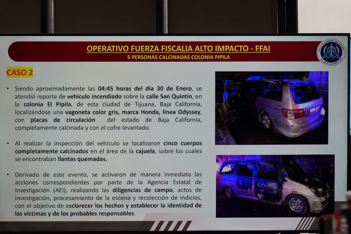 Con la información recabada se logró identificar un vehículo marca Toyota y se concretó la detención de tres personas presuntamente vinculadas con el caso. Foto: Leonardo González