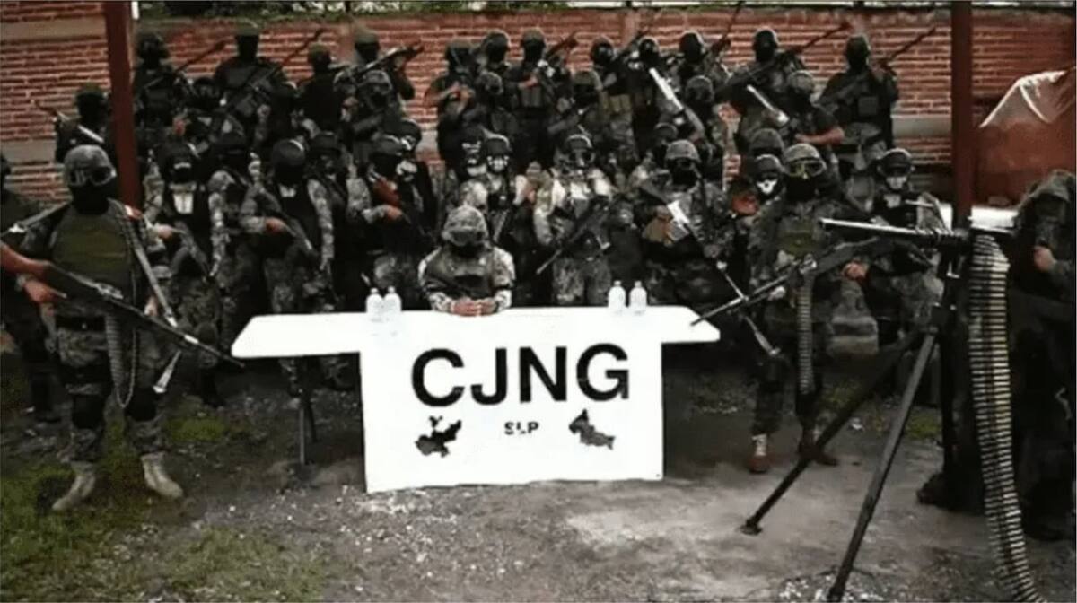 La red criminal estaba directamente vinculada al Cartel de Jalisco Nueva Generación (CJNG), una de las organizaciones más poderosas y violentas de México. Foto: Referencial.