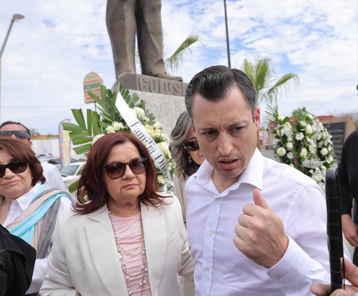 Luis Donaldo Colosio Riojas, hijo mayor del fallecido político sonorense. FOTO: JULIÁN ORTEGA