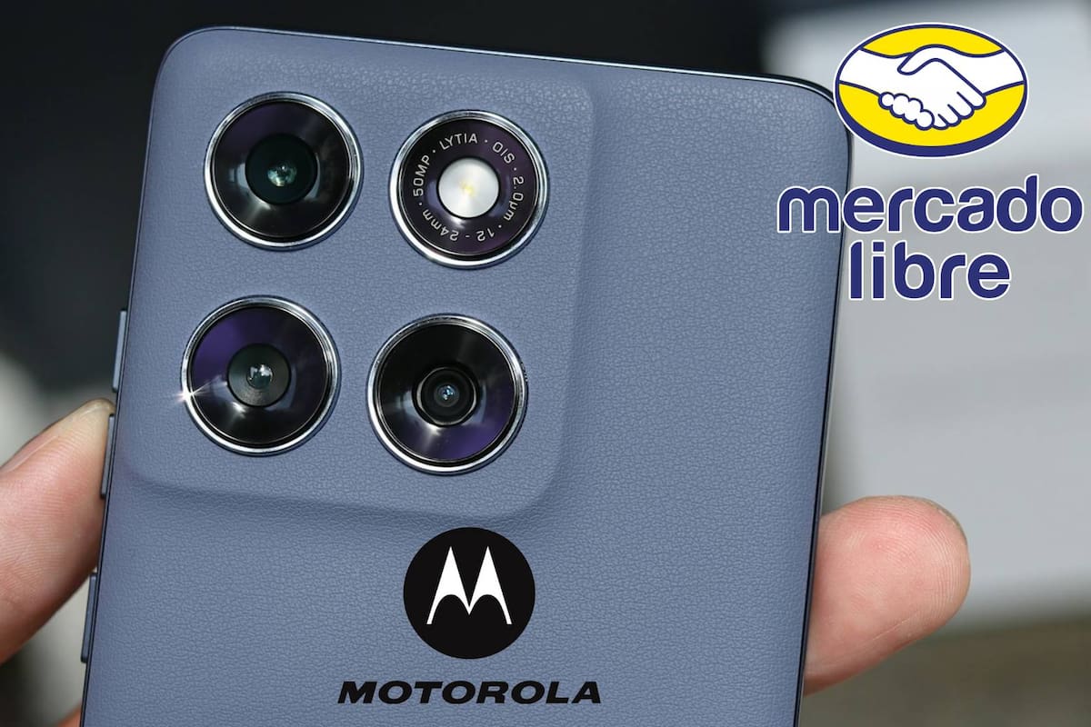 Mercado Libre vende Motorola Edge 50 de 12 GB de memoria RAM con 56% de descuento; esto incluye la oferta
