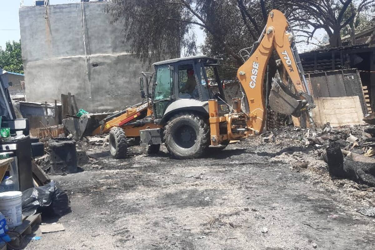 Familia solicita apoyo tras perder su hogar durante incendio en La Morita