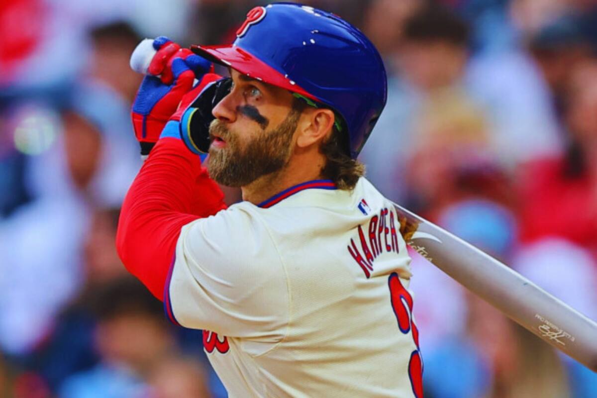 MLB: Bryce Harper se luce con 3 jonrones y 6 carreras impulsadas en triunfo de los Filis sobre los Rojos de Cincinnati