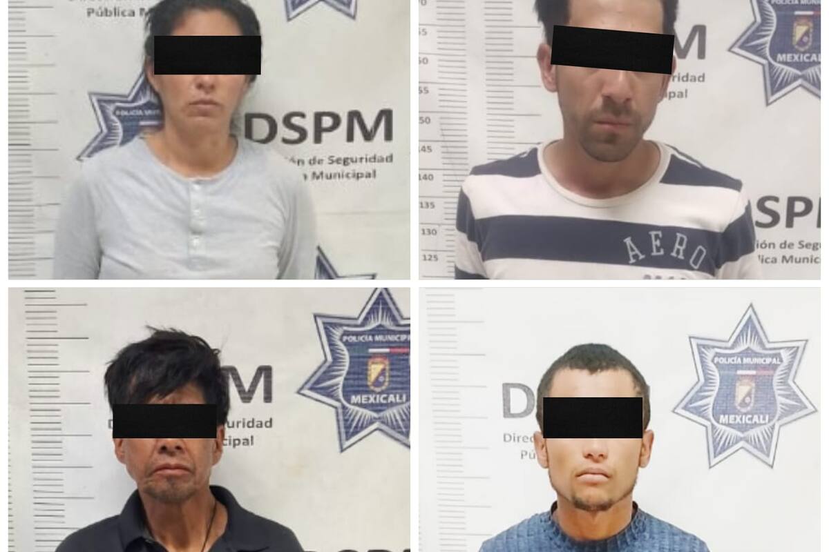 Detienen a cuatro personas en operativos contra el uso y venta de drogas