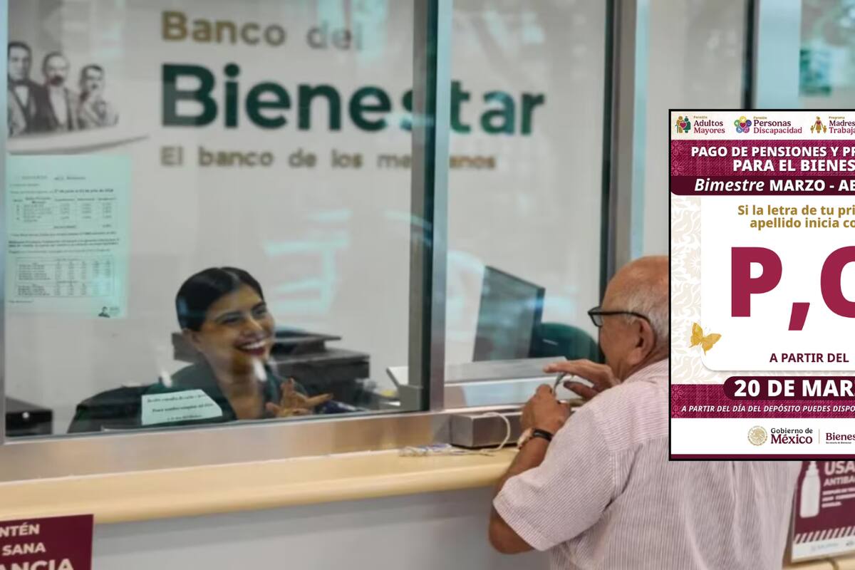 Pensión del Bienestar: ¿Quiénes reciben su pago a partir de hoy?