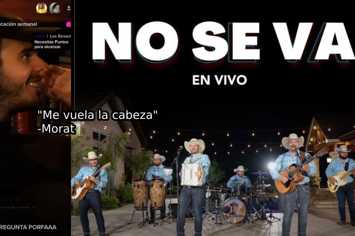 Morat reacciona incrédulo al éxito de 'No se Va' en versión norteña con Grupo Frontera