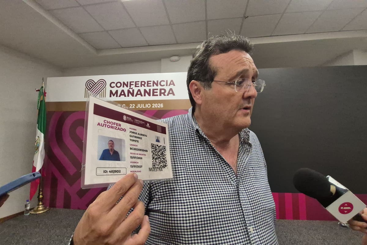 Continúa registro para obtener el gafete de chofer autorizado en Baja California
