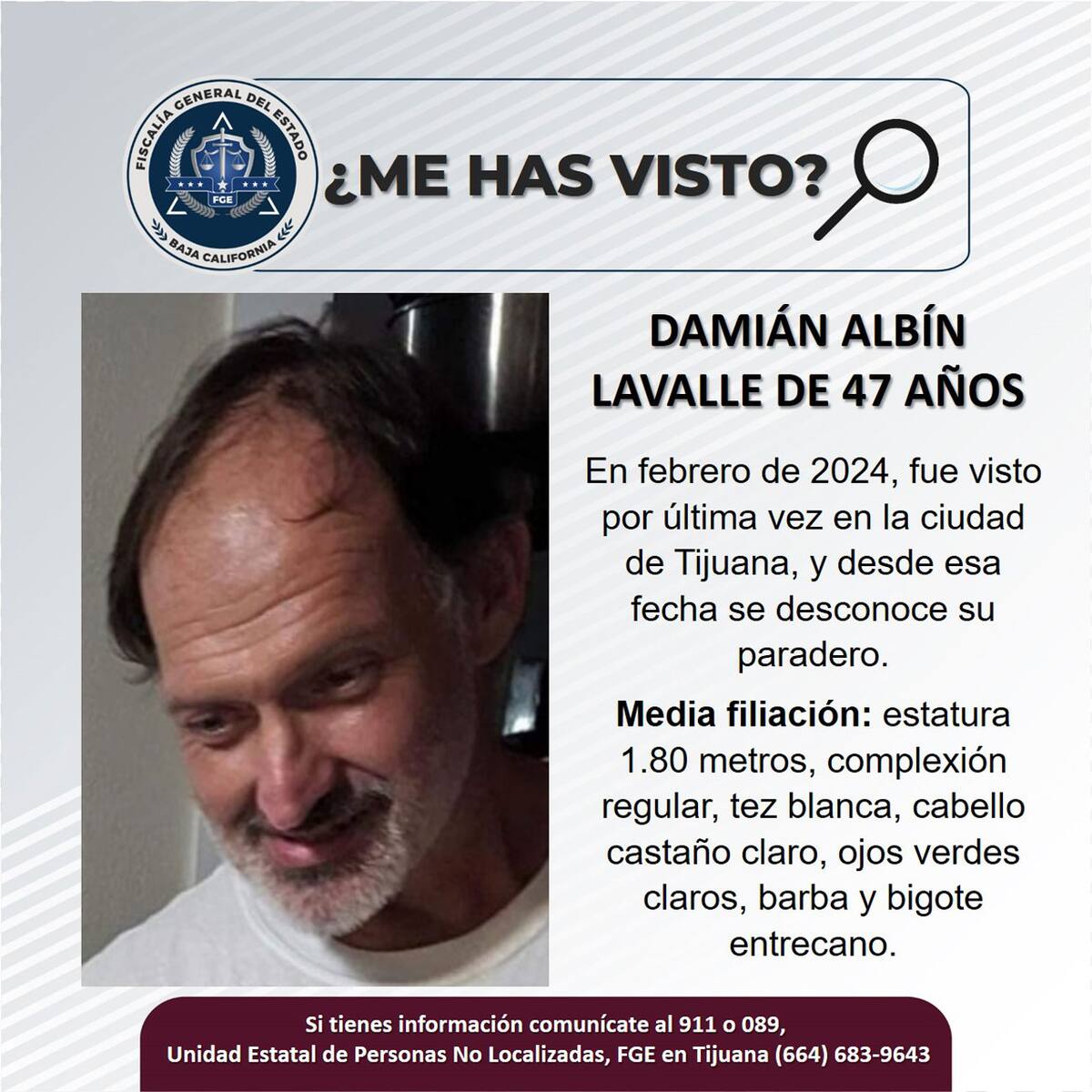 Pesquisa de Damián Albín Lavalle.