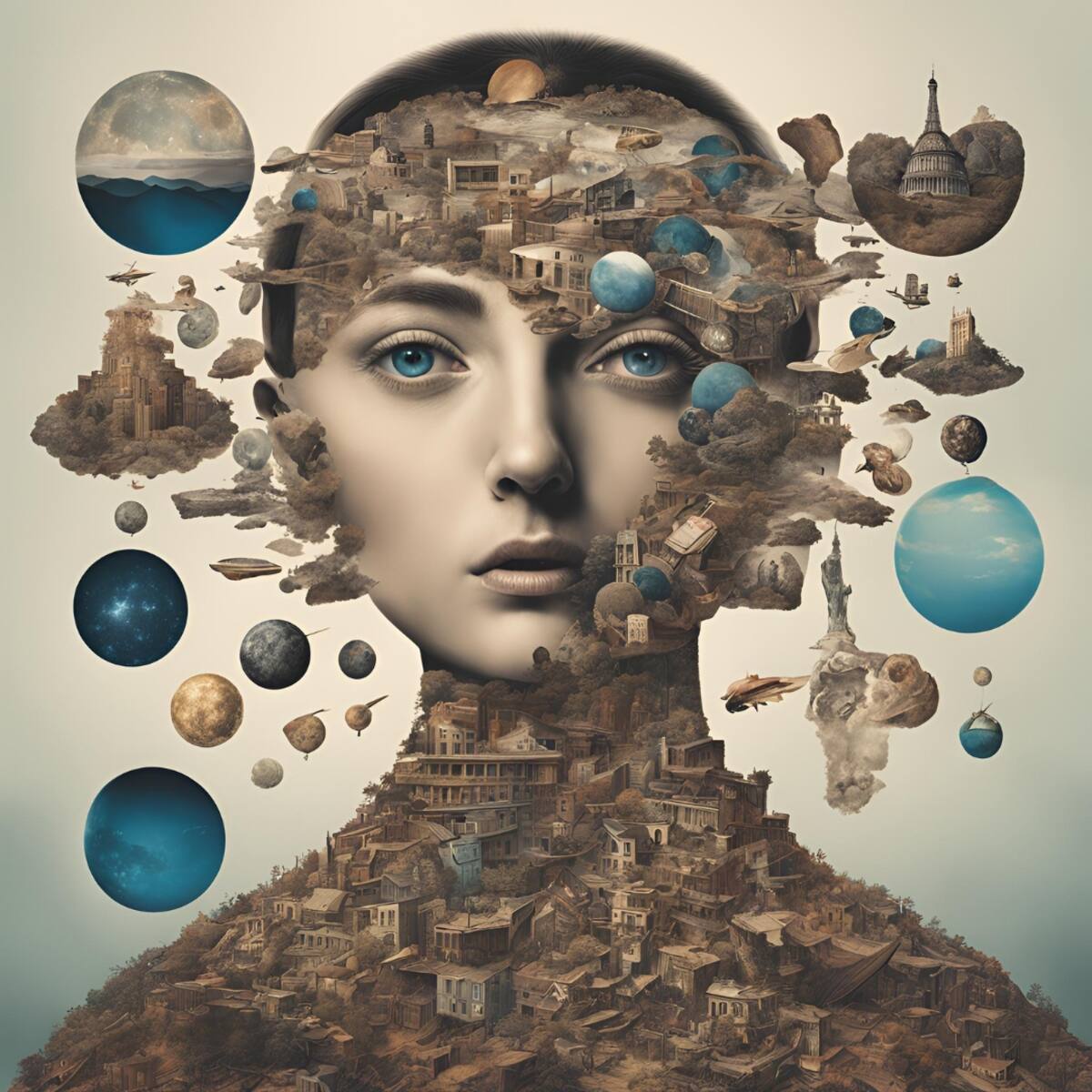 El ser es más que solo cuerpo. Hecha con IA