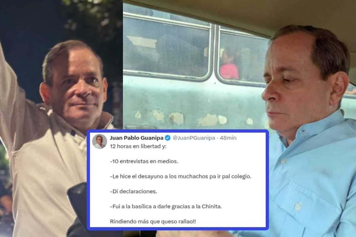 Venezuela: Líder opositor Juan Pablo Guanipa queda en libertad plena y le quitan el grillete electrónico, tras aprobación de la controversial Ley de amnistía
