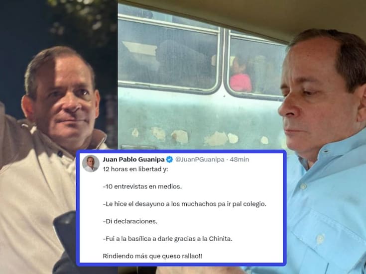 Venezuela: Líder opositor Juan Pablo Guanipa queda en libertad plena y le quitan el grillete electrónico, tras aprobación de la controversial Ley de amnistía
