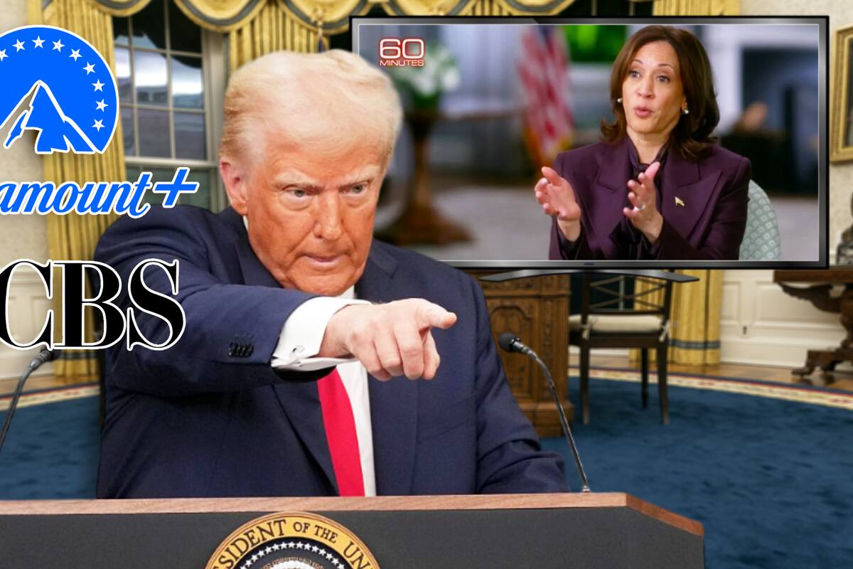Trump demandó por 20 mil mdd a CBS y Paramount por “favoritismo” hacia Kamala Harris durante elecciones