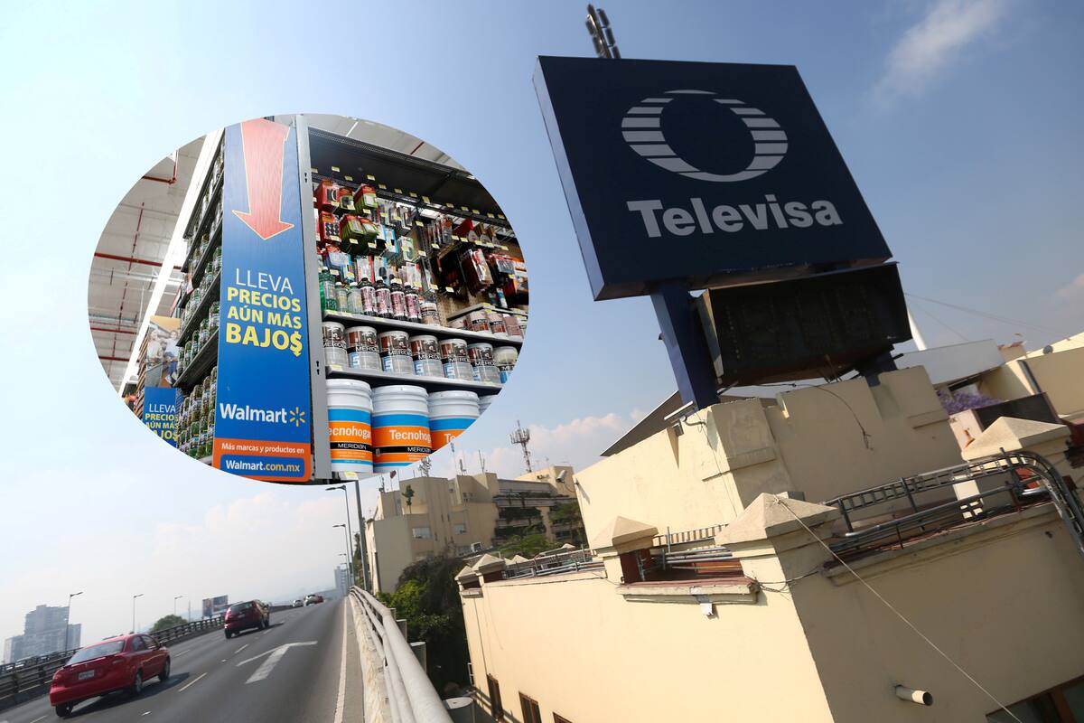 Ganancia neta de Grupo Televisa sube un 44% en segundo trimestre; Walmex salta casi 12%