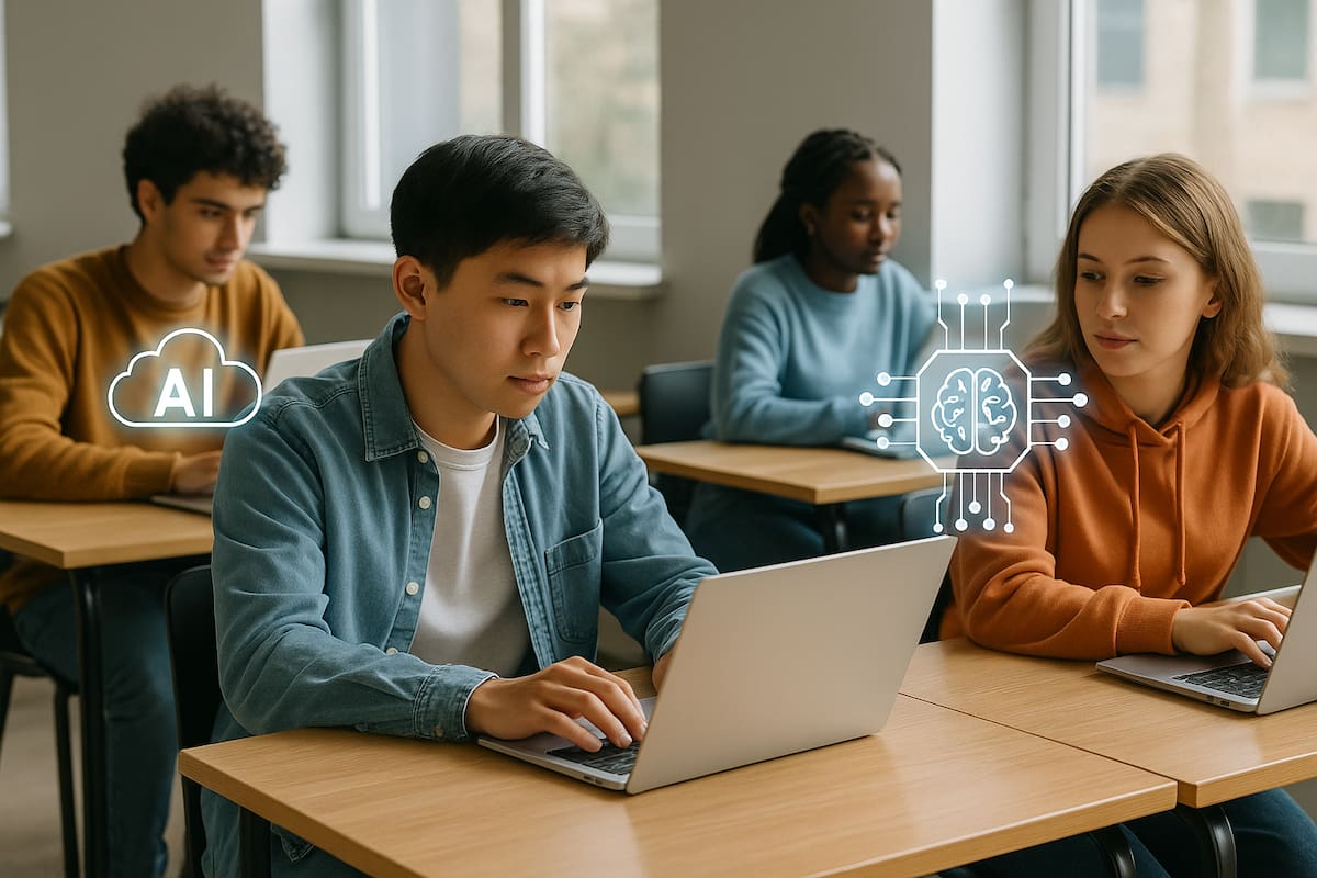 Un millón de estudiantes serán entrenados en IA: Reino Unido lanza programa para moldear el cerebro del futuro