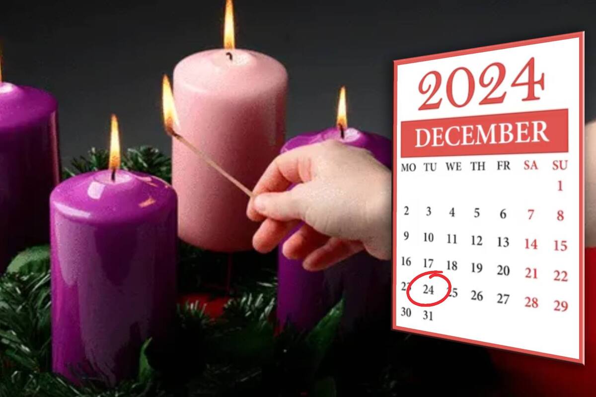 La Corona de Adviento: ¿Qué es y qué significan las 4 velas que se encienden cada domingo hasta la Navidad?