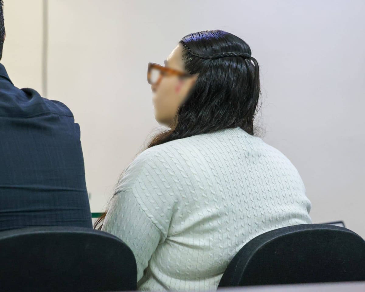 Ana Lidia Soto Romero, hija de Amparito, recordó que la audiencia corresponde a Bella “N”, la imputada más joven.│Foto: Javier Gallegos