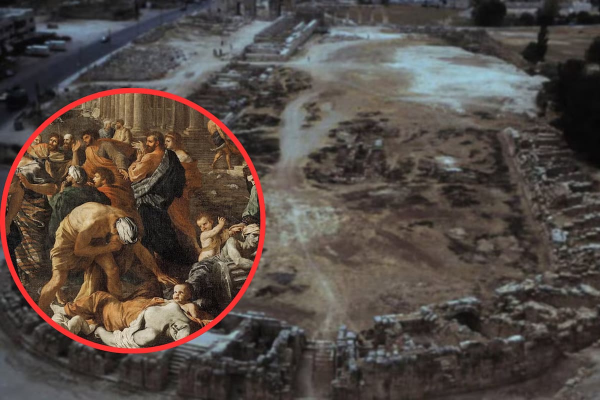 El descubrimiento de una fosa común en Jerash revela el impacto humano de la Peste de Justiniano