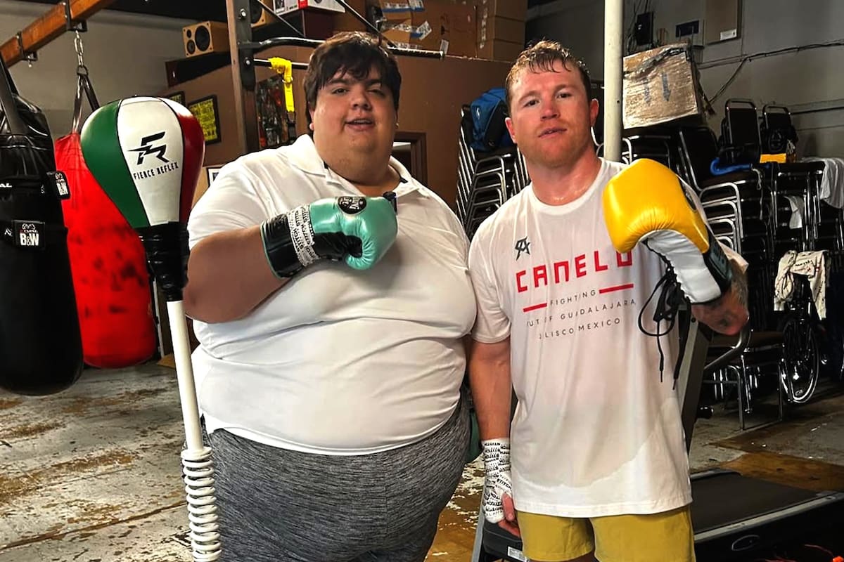 ¡Le dará un millón de pesos! Entrenador del ‘Canelo’ reta a influencer con sobrepeso a bajar 50 kilos