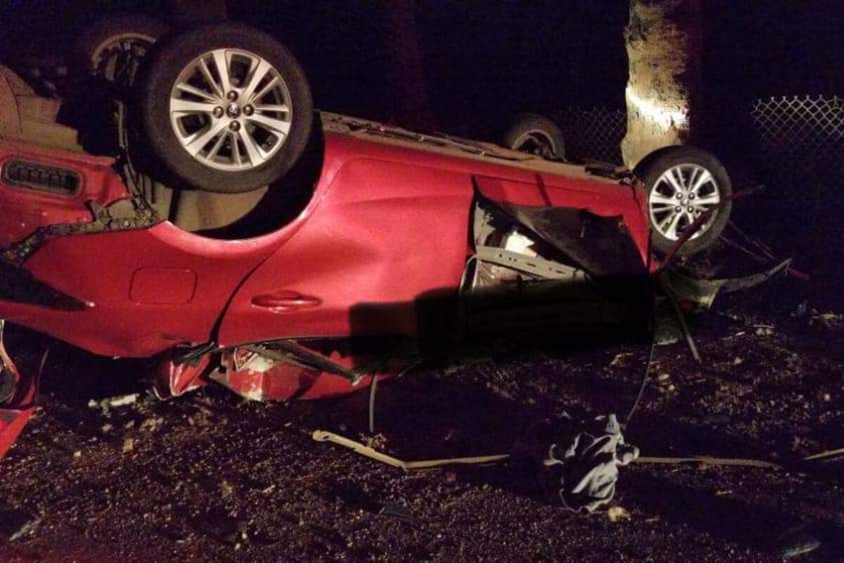 Fallece persona en accidente automovilístico en el Valle