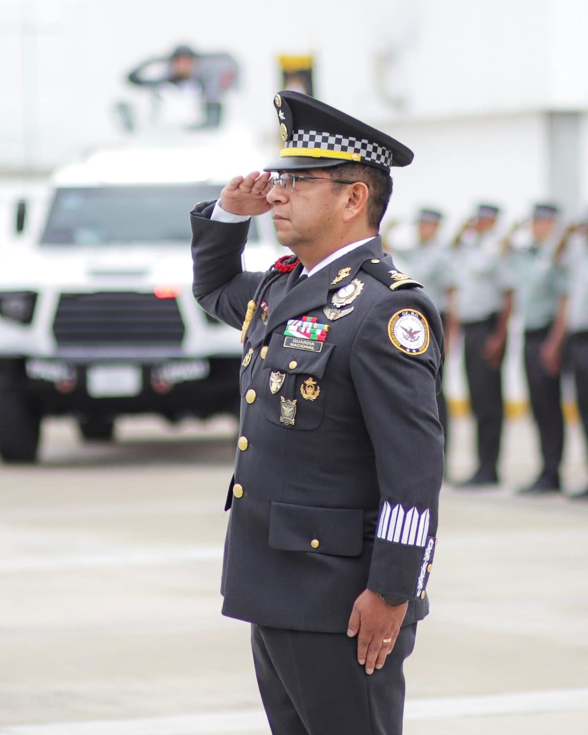 Toman posesión Daniel Gallegos Acevedo como comandante de la 2/a Zona Militar y David Morales Hernández como coordinador de la Guardia Nacional en Baja California. Foto: Cortesia