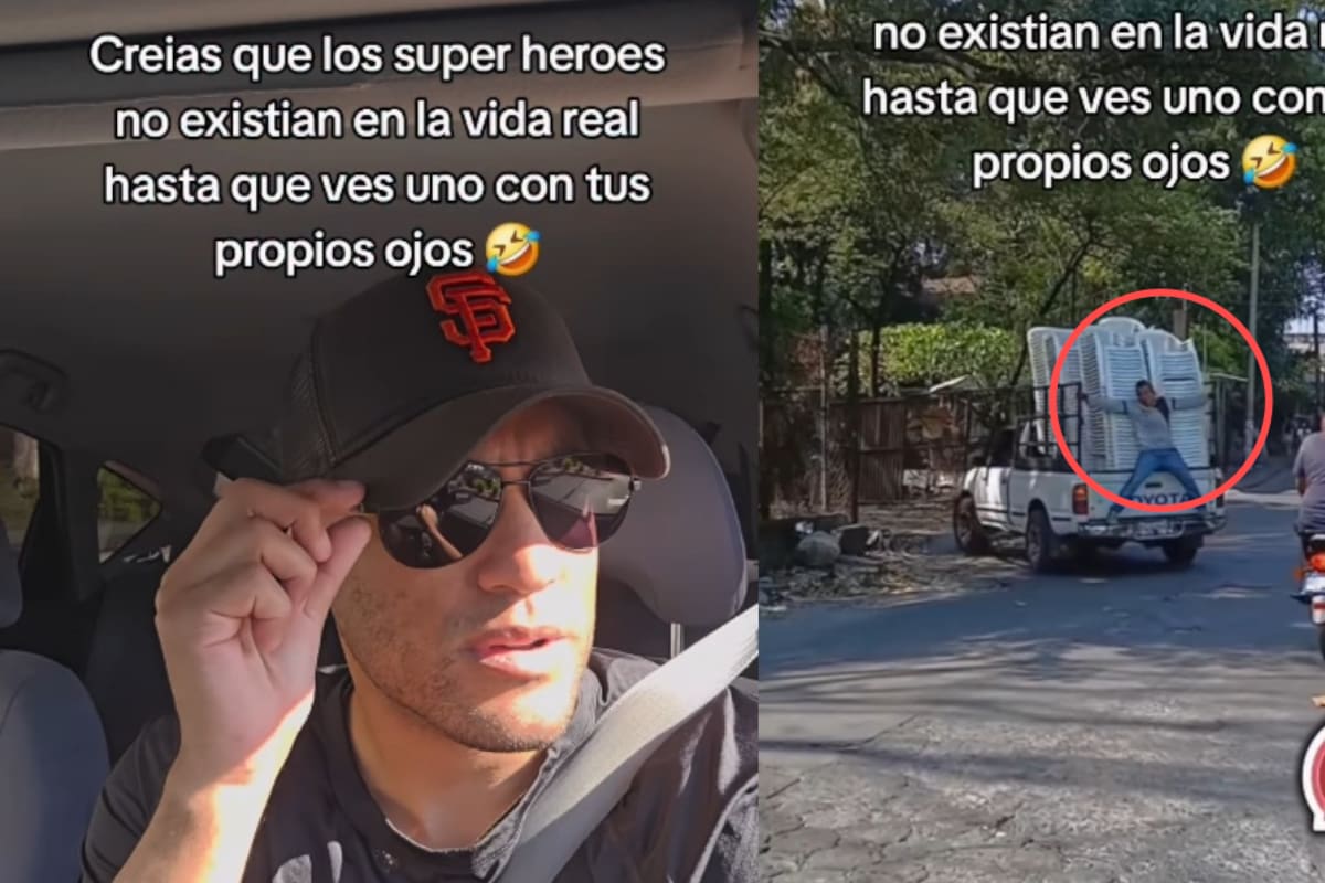 “Después de todo, sí existen los superhéroes de la vida real”: Hombre graba su encuentro con un Spiderman de carne y hueso
