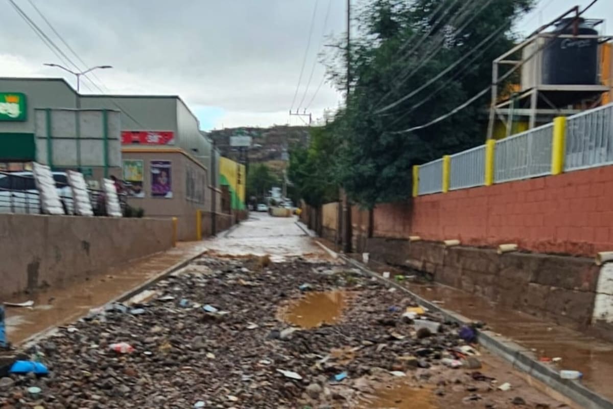 Contabilizan daños por lluvia en Nogales