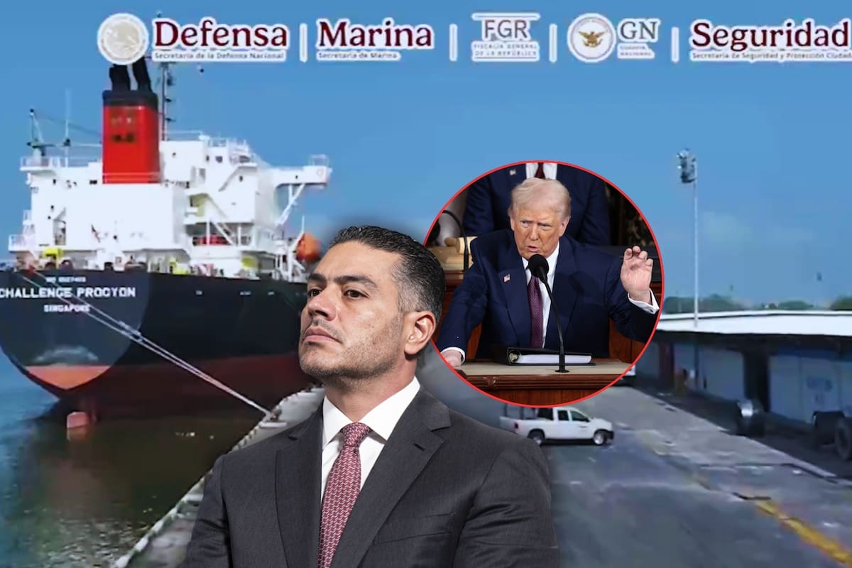 Venía de Estados Unidos el megabuque con 10 millones de litros de diésel ilegal asegurado en Tamaulipas